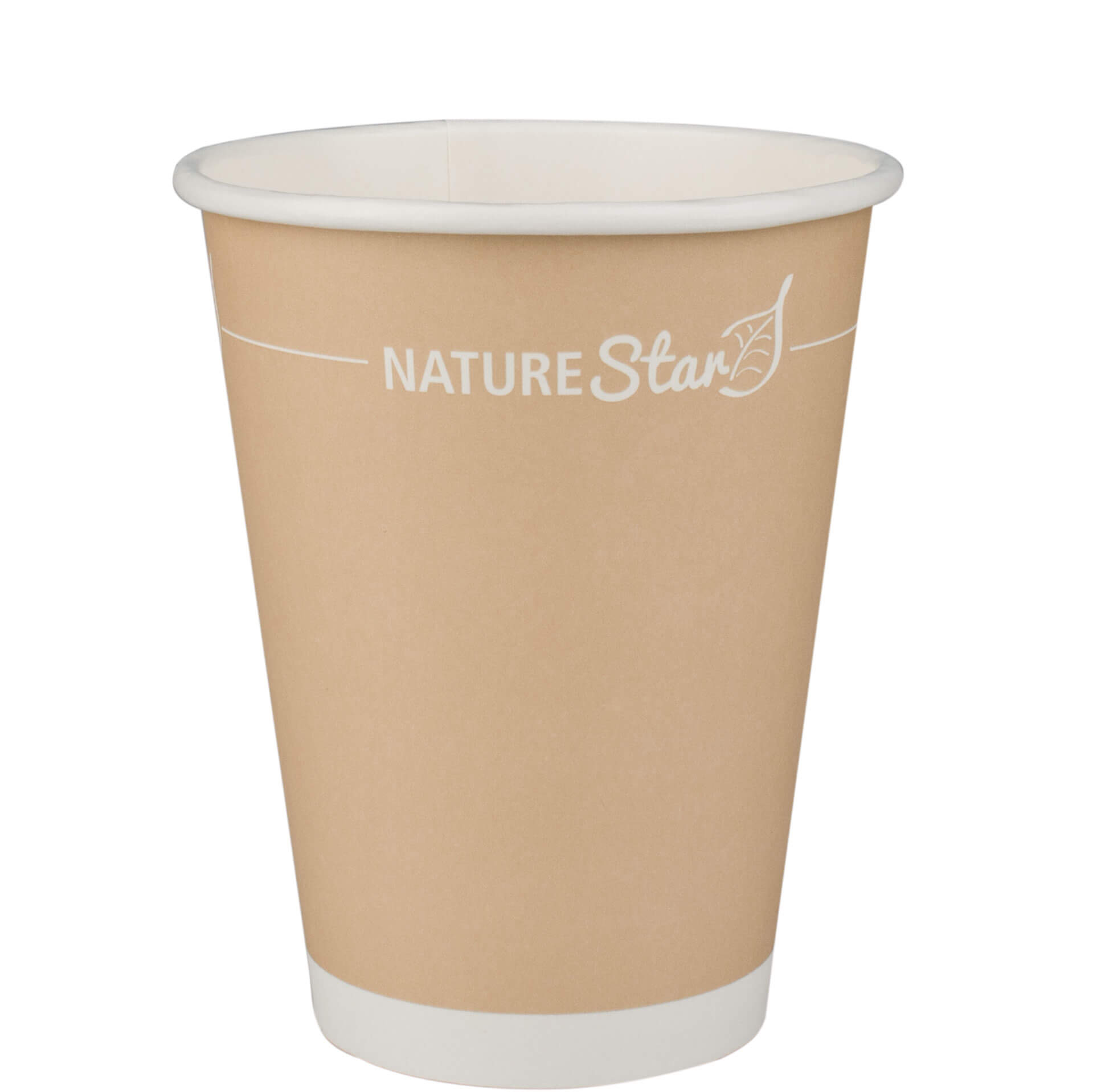 Coffee cups paper, brown - 300ml (50 pcs.)