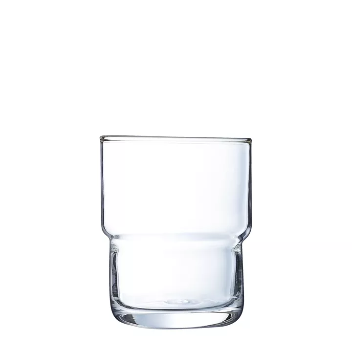 Stackable tumbler Log, Arcoroc - 160ml (1 Pc.) Stackable tumbler Log, Arcoroc - 160ml (1 Pc.)