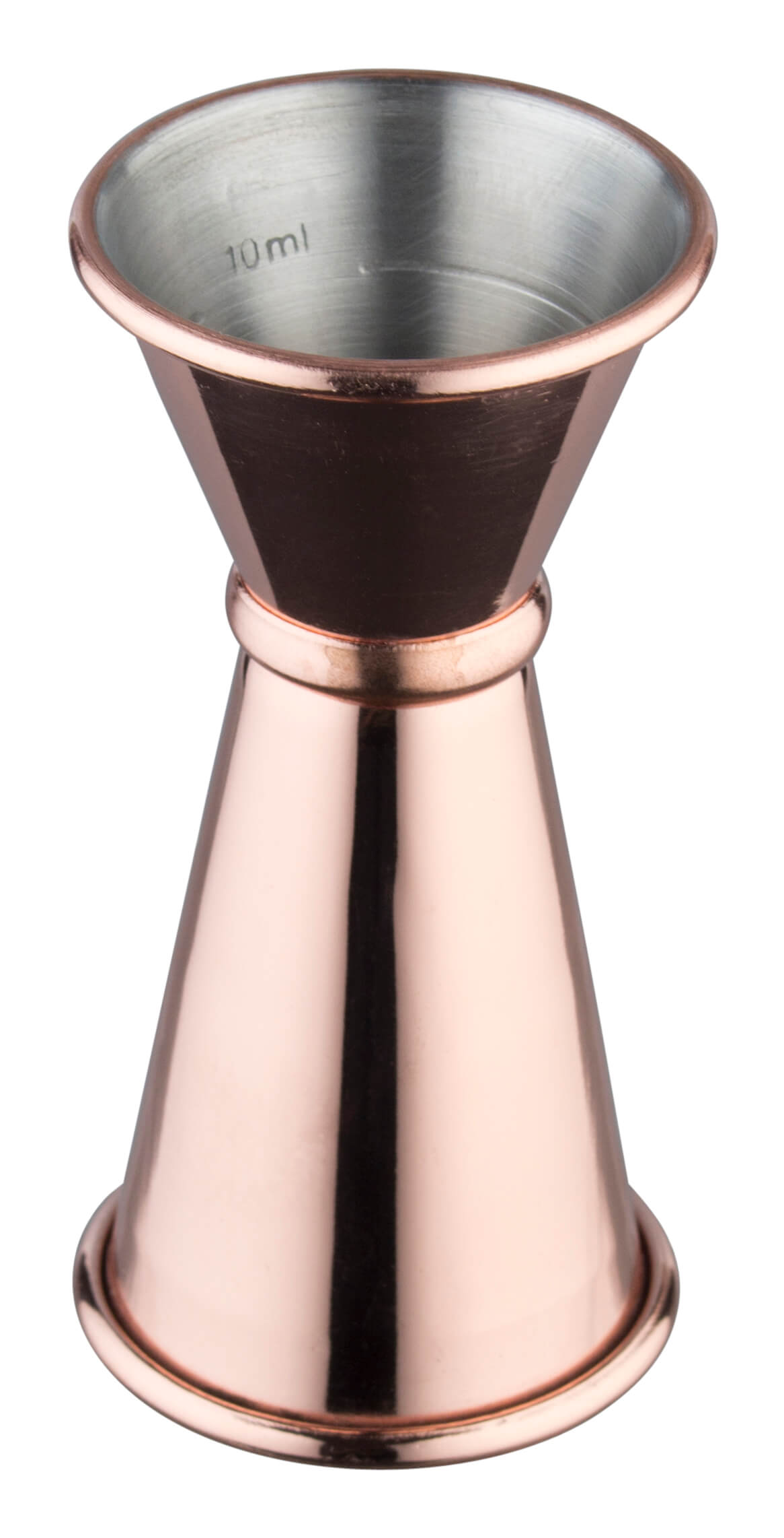 Jigger, copper-colored - stainless steel (2/4cl)