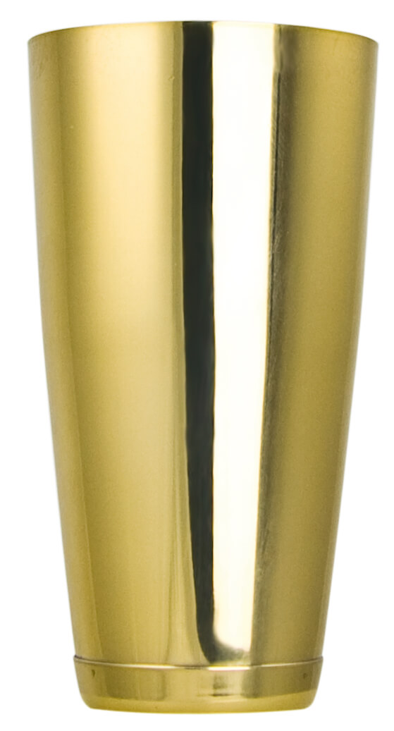 Boston shaker, bottom cap - golden (845ml)
