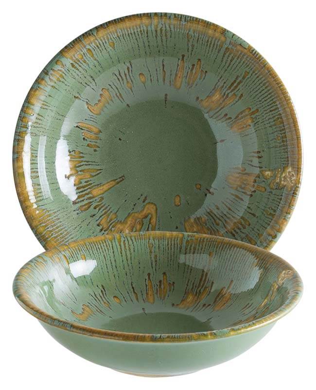 Bonna Snell Sage Gourmet Bowl 9cm, 5cl green - 24 pcs. Bonna Snell Sage Gourmet Bowl 9cm, 5cl green - 24 pcs.