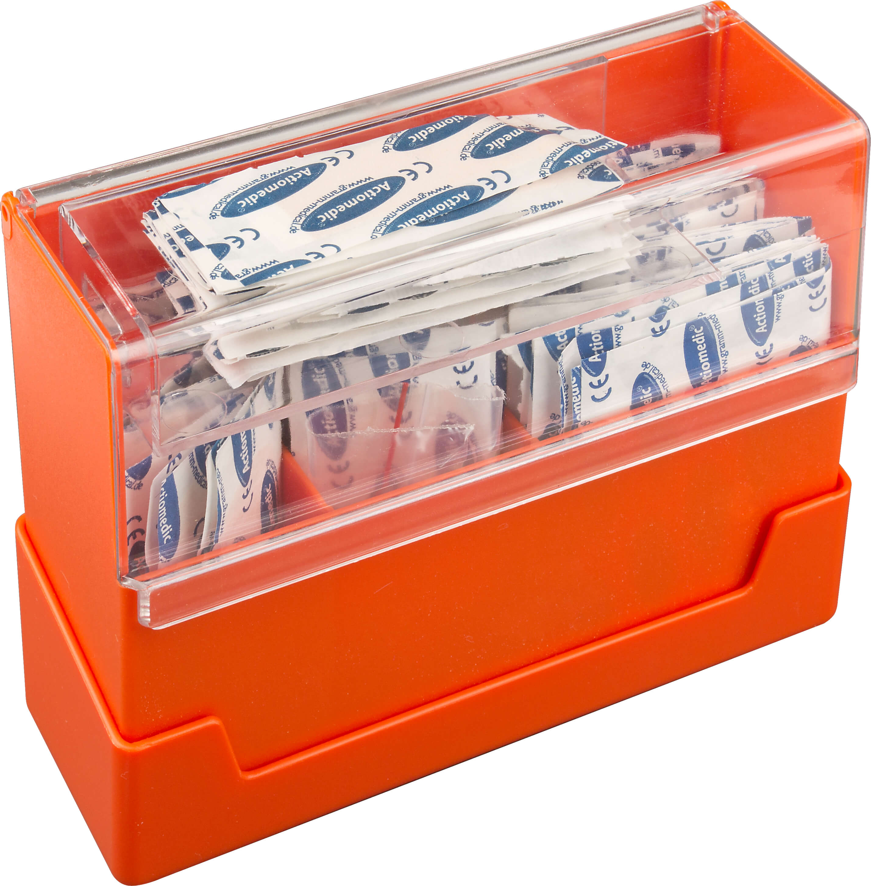 Band-aid dispenser, Elastic - Actiomedic, orange, 100Stk.