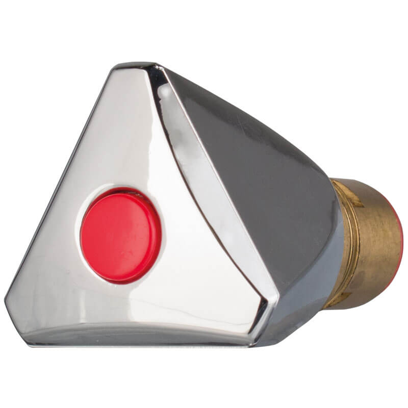 Tap knob ceramic seal, 1/2" connection - warm Tap knob ceramic seal, 1/2" connection - warm