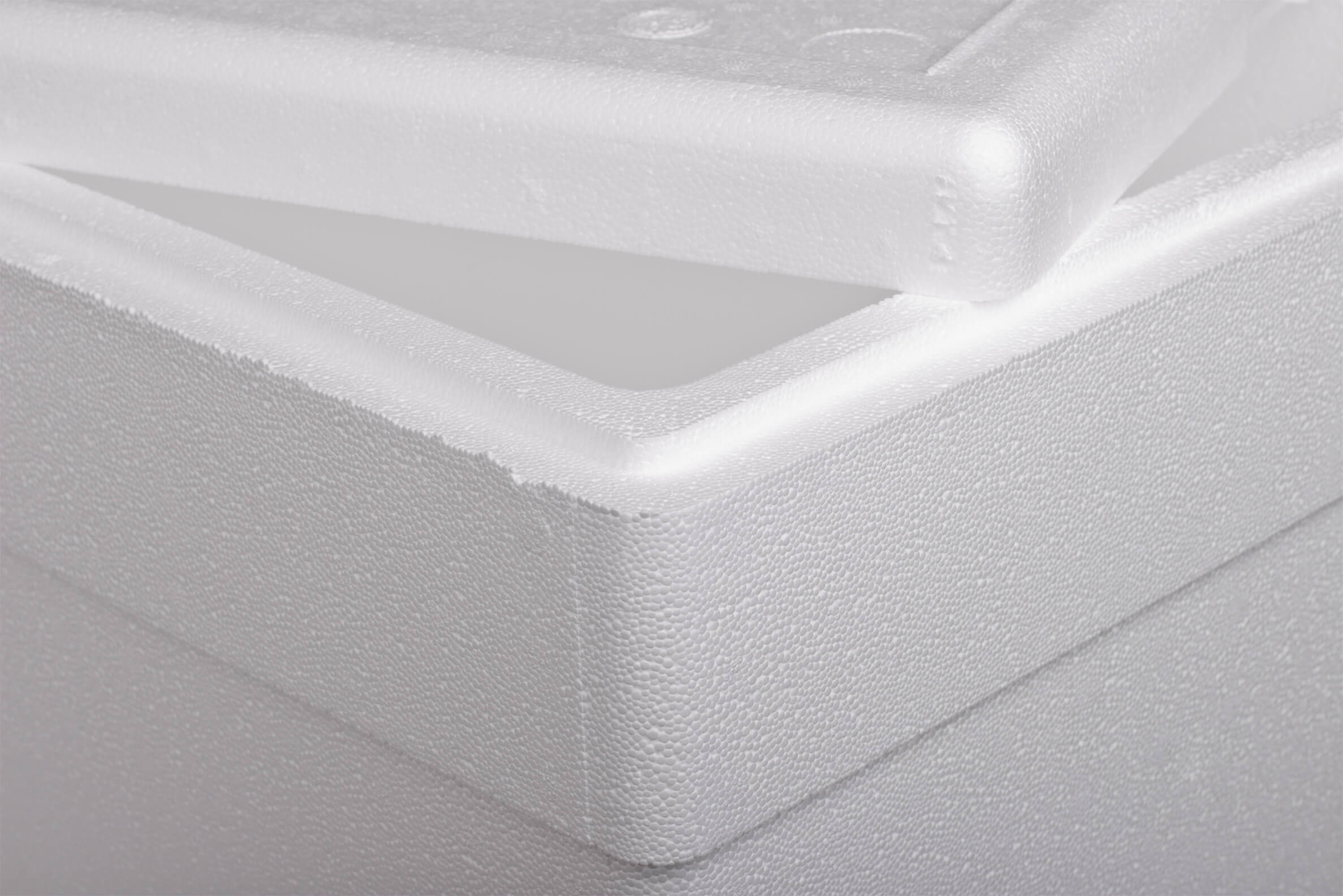 Polystyrene box, white, eco - 50l