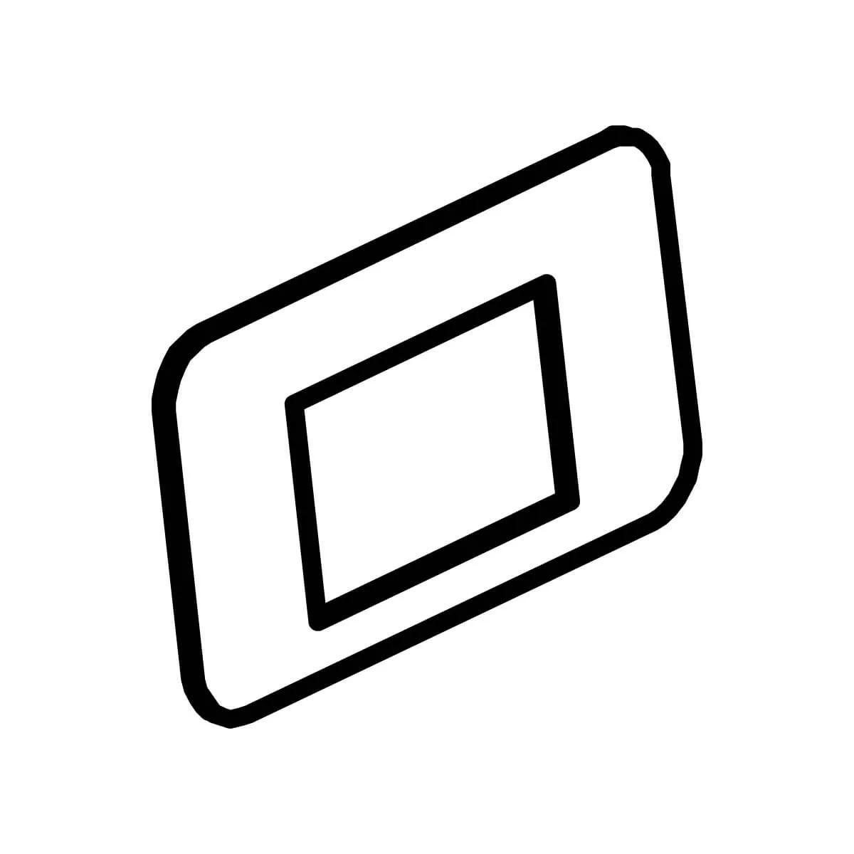 On-off plate - Santos #10 (10906) On-off plate - Santos #10 (10906)