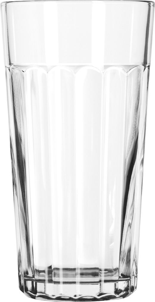 Iced Tea Glass, Paneled Tumblers Libbey - 592ml Iced Tea Glass, Paneled Tumblers Libbey - 592ml