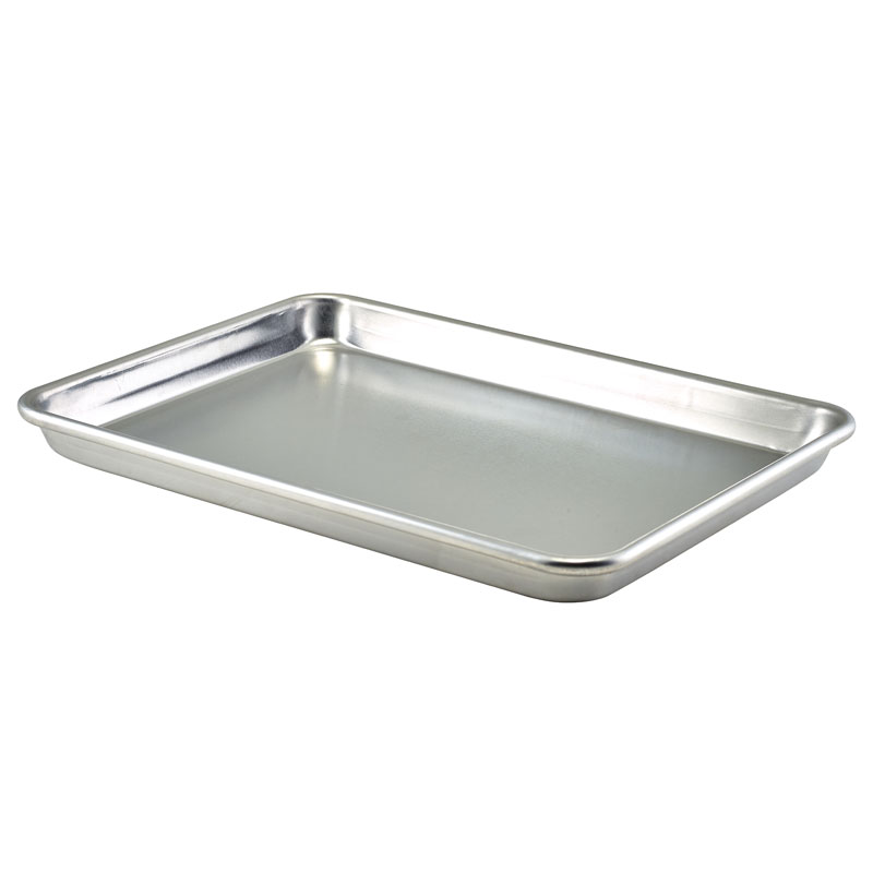 Tray / Bun Pan, Aluminum  - 33 x 22,8 x 2 cm