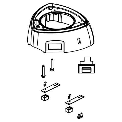 50700 - Santos #50 - Painted base assembly 220V