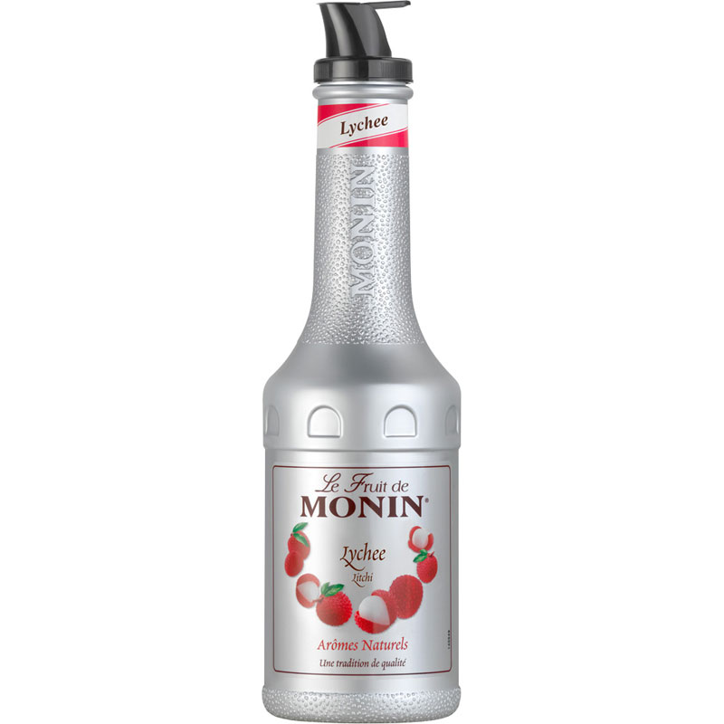 Lychee Fruit Purée Mix - Monin (1,0l) Lychee Fruit Purée Mix - Monin (1,0l)