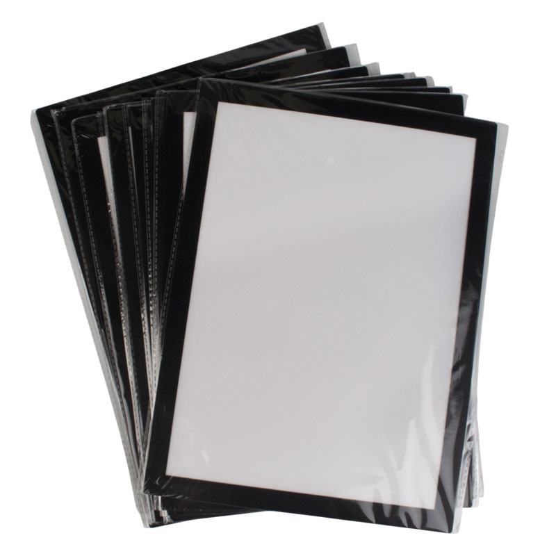 Magnetic frames, black (10 pcs.)