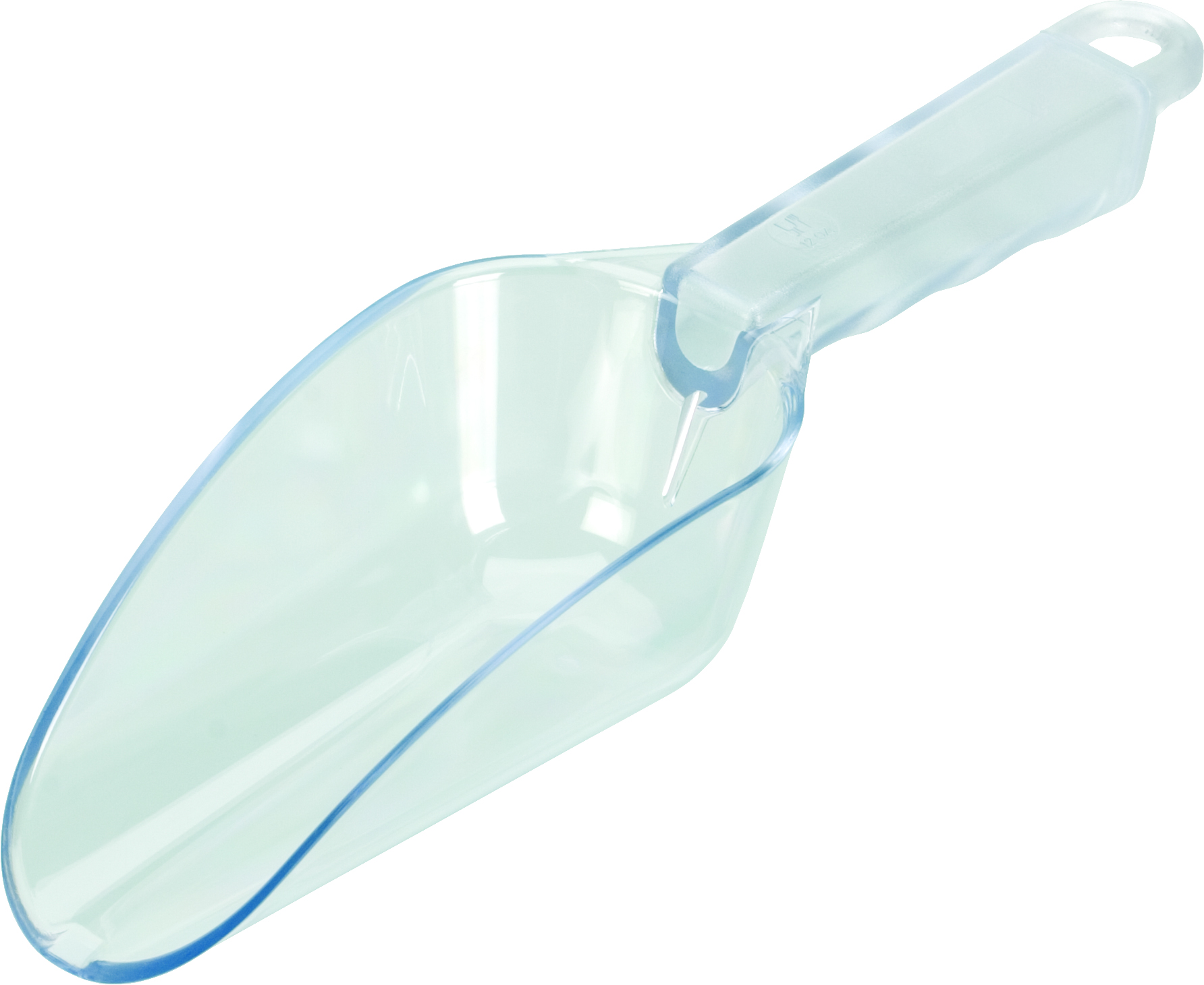 Ice scoop, polycarbonate transparent - 0,18l