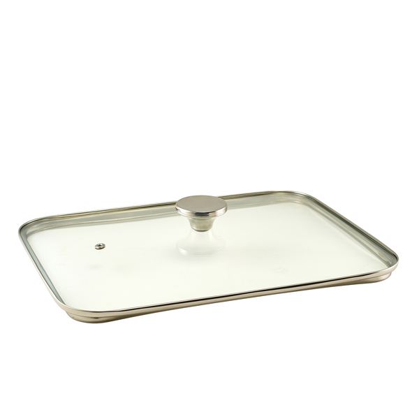 Glass Lid For Cast Aluminium Roaster - 40 x 27 cm