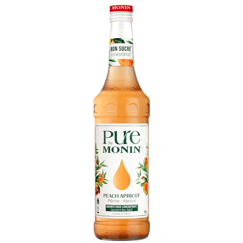 Monin Pure concentrate - Peach Apricot (0,7l) Monin Pure concentrate - Peach Apricot (0,7l)