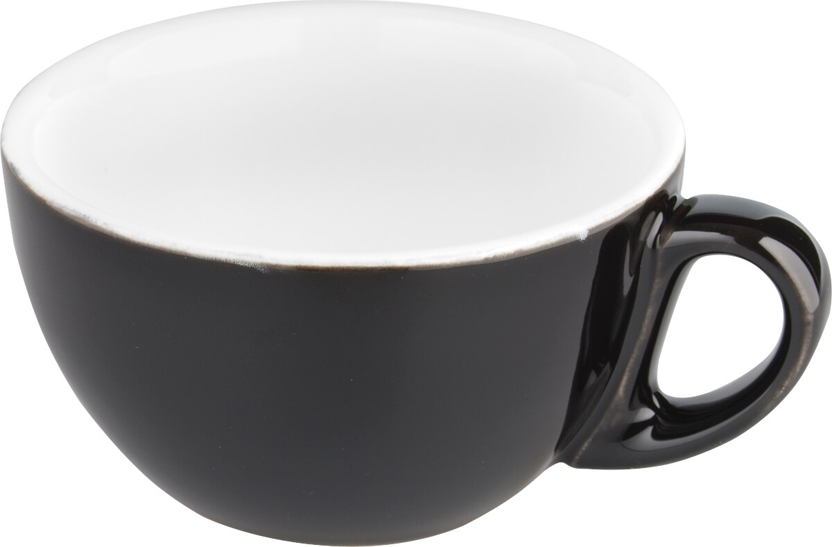 Cappuccino Cup Italia Black, black and white - 200ml (1 pc.) Cappuccino Cup Italia Black, black and white - 200ml (1 pc.)