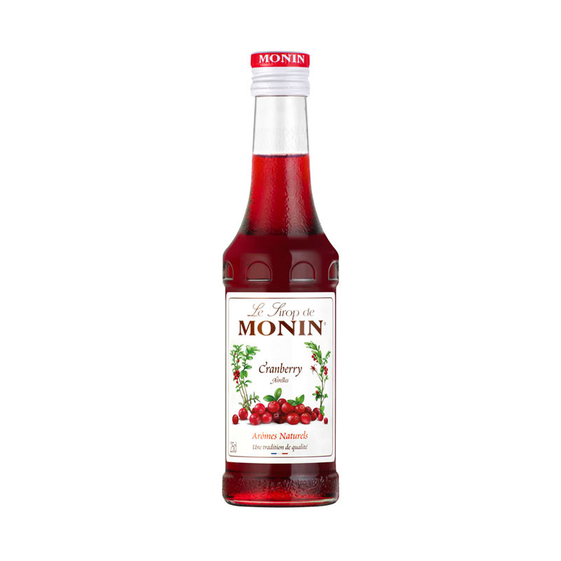 Cranberry - Monin Syrup mini (0,25l) Cranberry - Monin Syrup mini (0,25l)