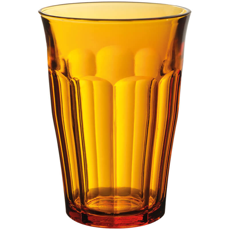 Tumbler Picardie Amber, Duralex - 360ml (1 pc.) Tumbler Picardie Amber, Duralex - 360ml (1 pc.)