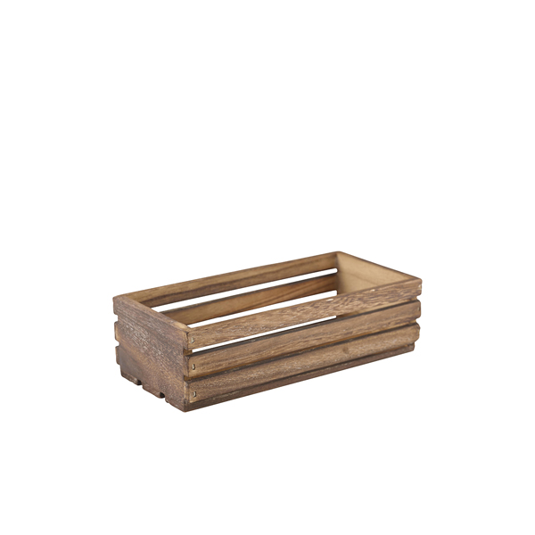 Rustic Wooden Crate - 25x12x7,5cm