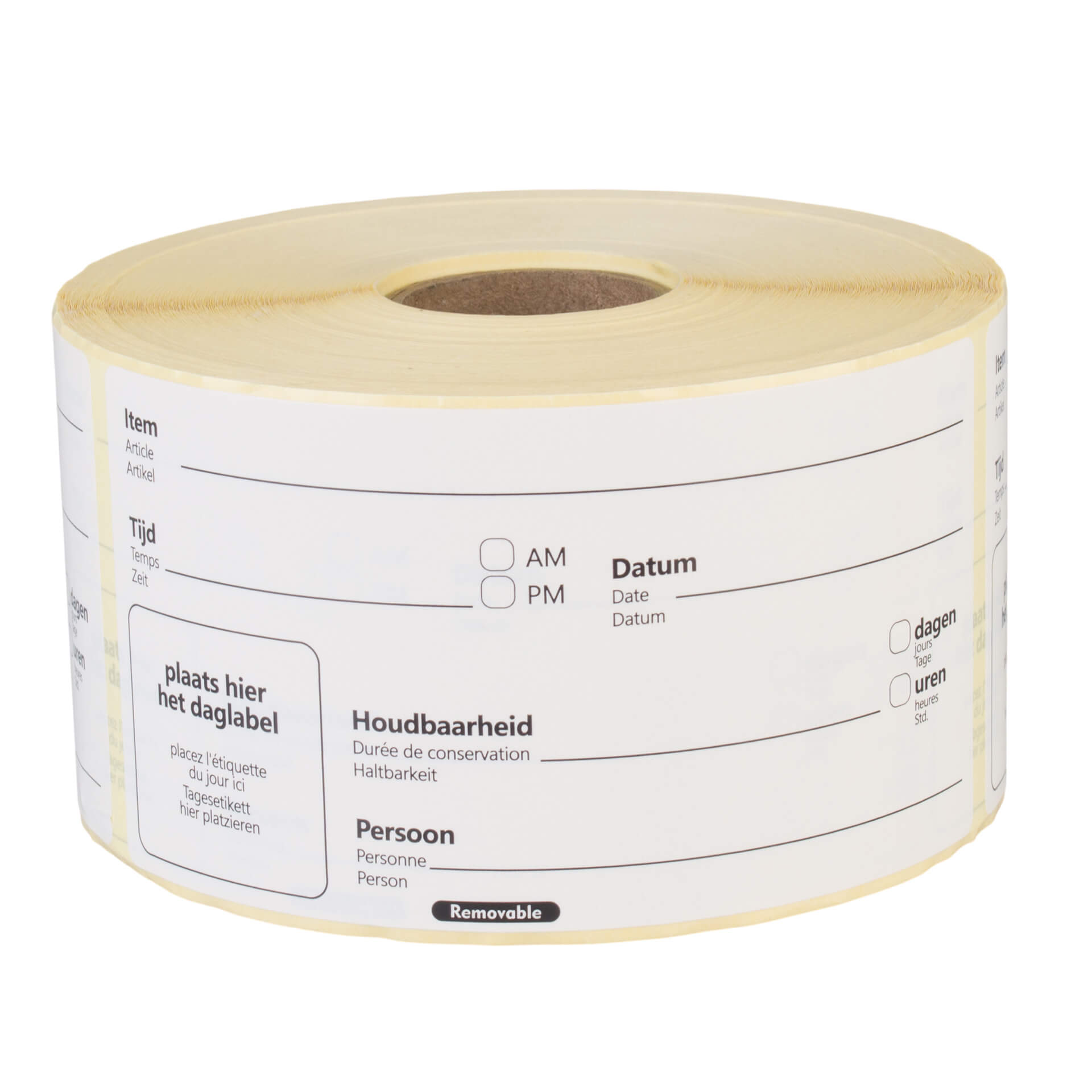 Food labels, multilingual (500 pcs.)