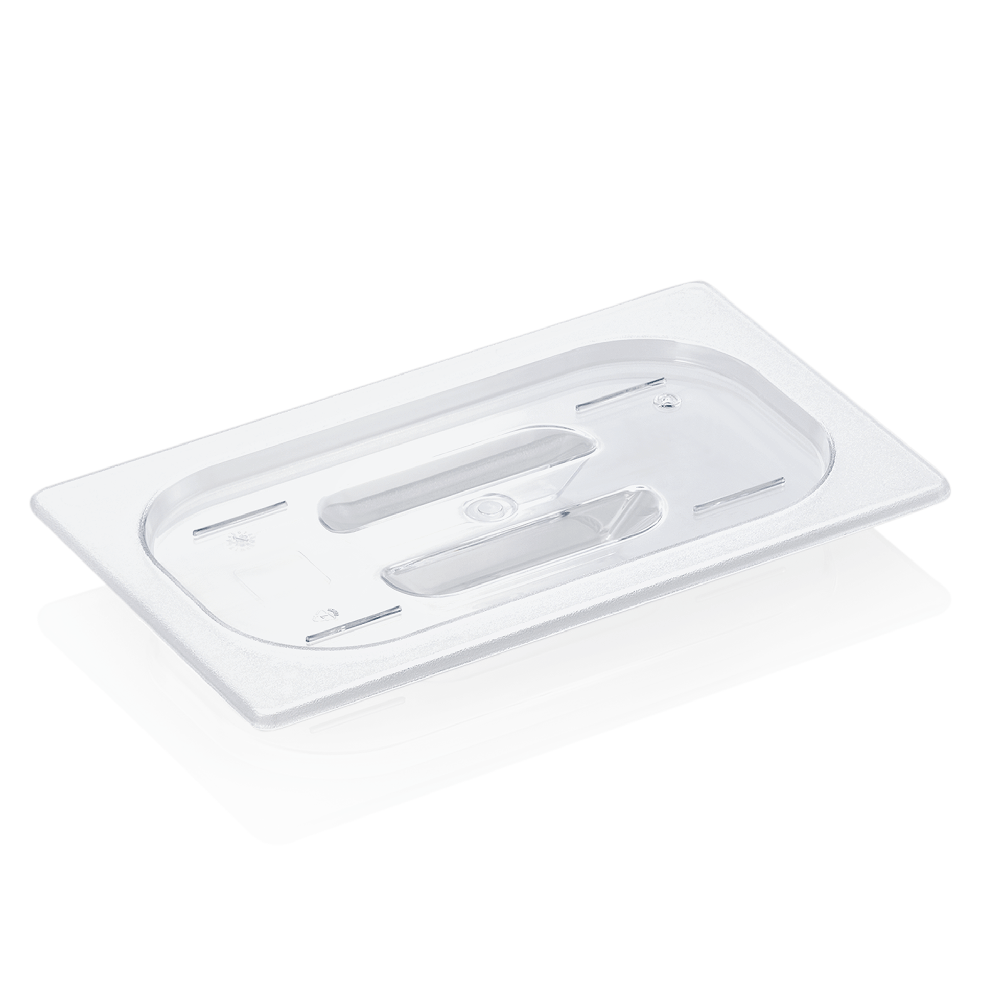 GN 1/4 lid, polycarbonate transparent (GN 94 series) GN 1/4 lid, polycarbonate transparent (GN 94 series)