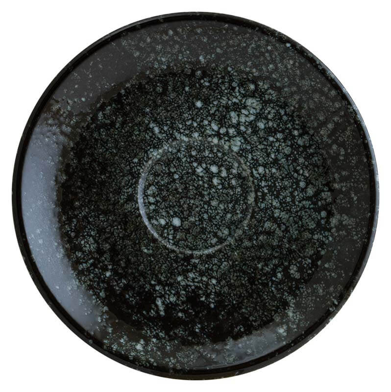 Bonna Cosmos Black Gourmet Saucer 12cm black - 6 pcs.