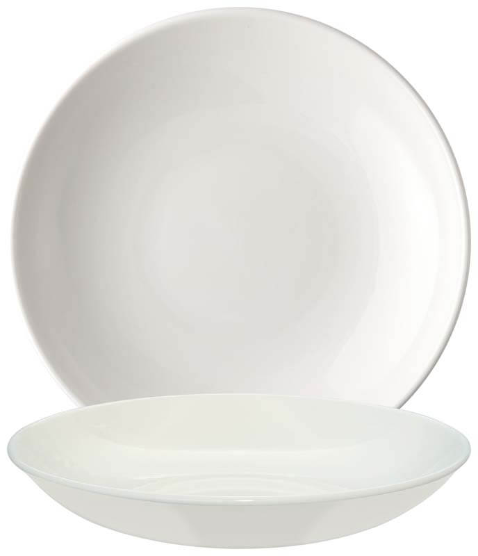 Bonna Bloom Cream Deep plate 25cm cream - 6 pcs. Bonna Bloom Cream Deep plate 25cm cream - 6 pcs.