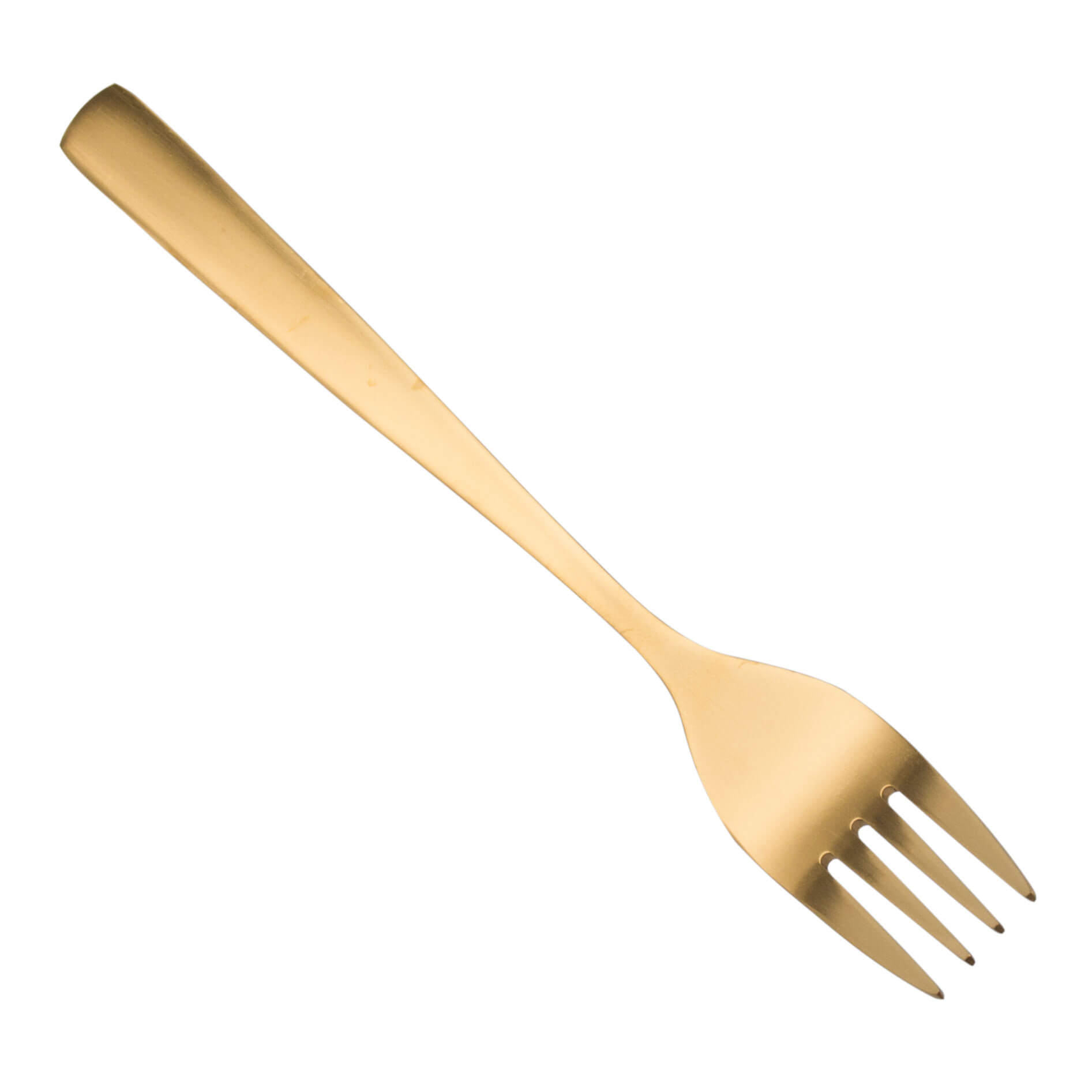 Cake fork Comas BCN - gold-colored (12 pcs.)