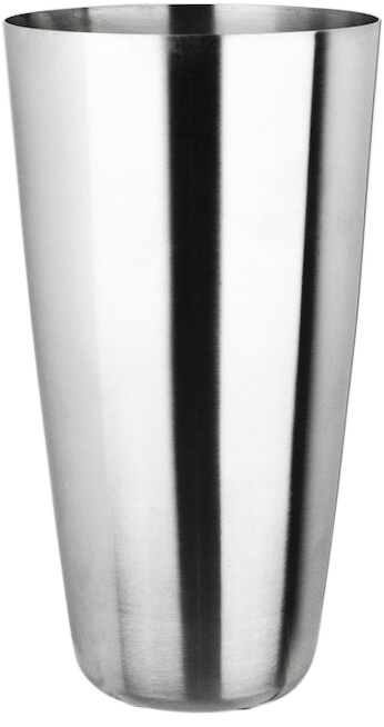 Boston shaker, brushed - stainless steel (850ml)