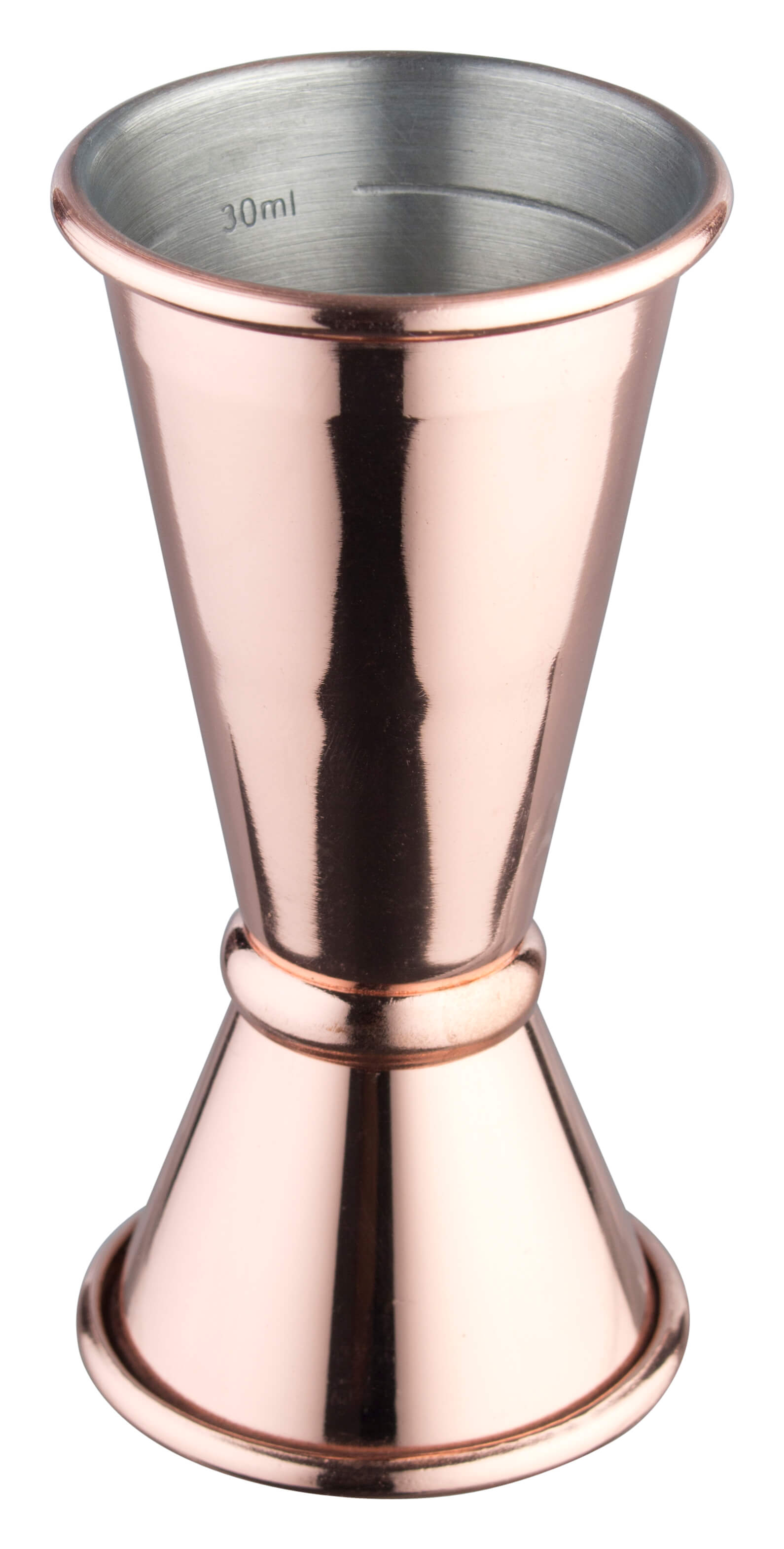 Jigger, copper-colored - stainless steel (2/4cl)