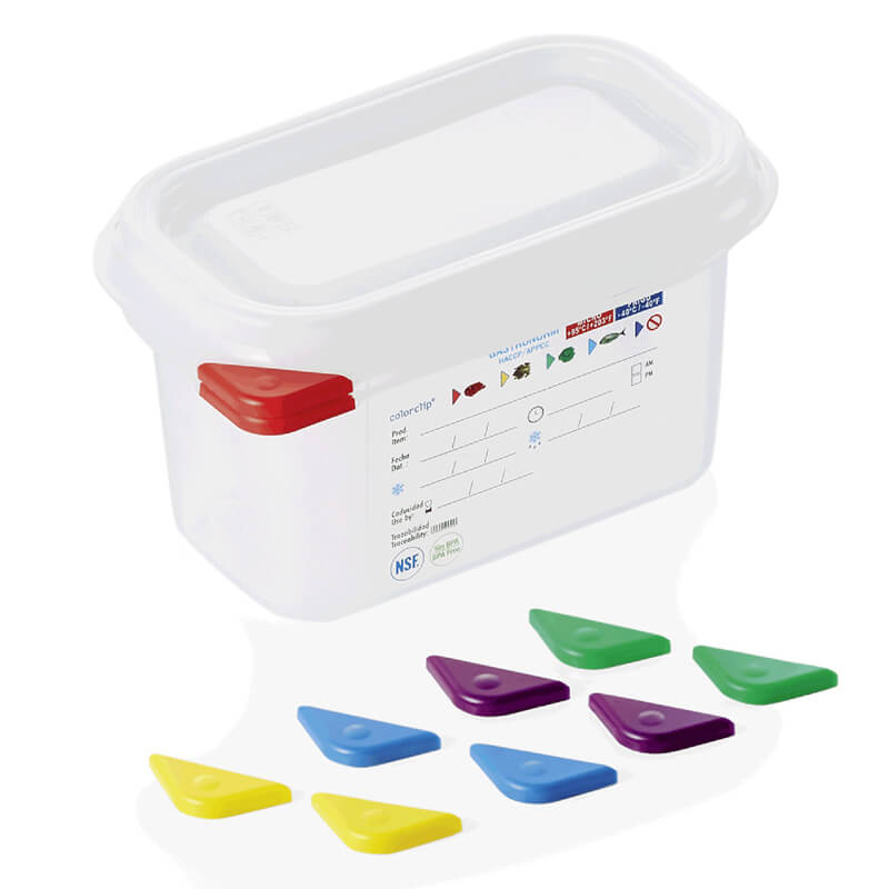 GN Container 1/9 set incl. lid, PP - 1l / H 10cm (1 pc.) GN Container 1/9 set incl. lid, PP - 1l / H 10cm (1 pc.)