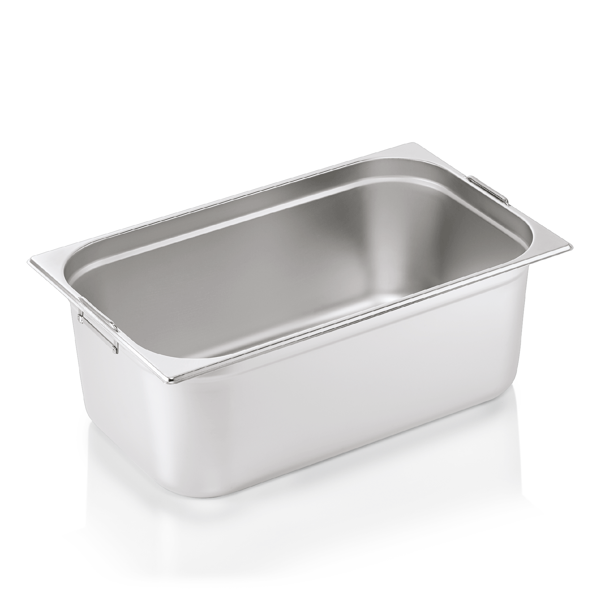 GN 1/1 container, with drop handles, CNS - 20cm (GN CORE series) GN 1/1 container, with drop handles, CNS - 20cm (GN CORE series)