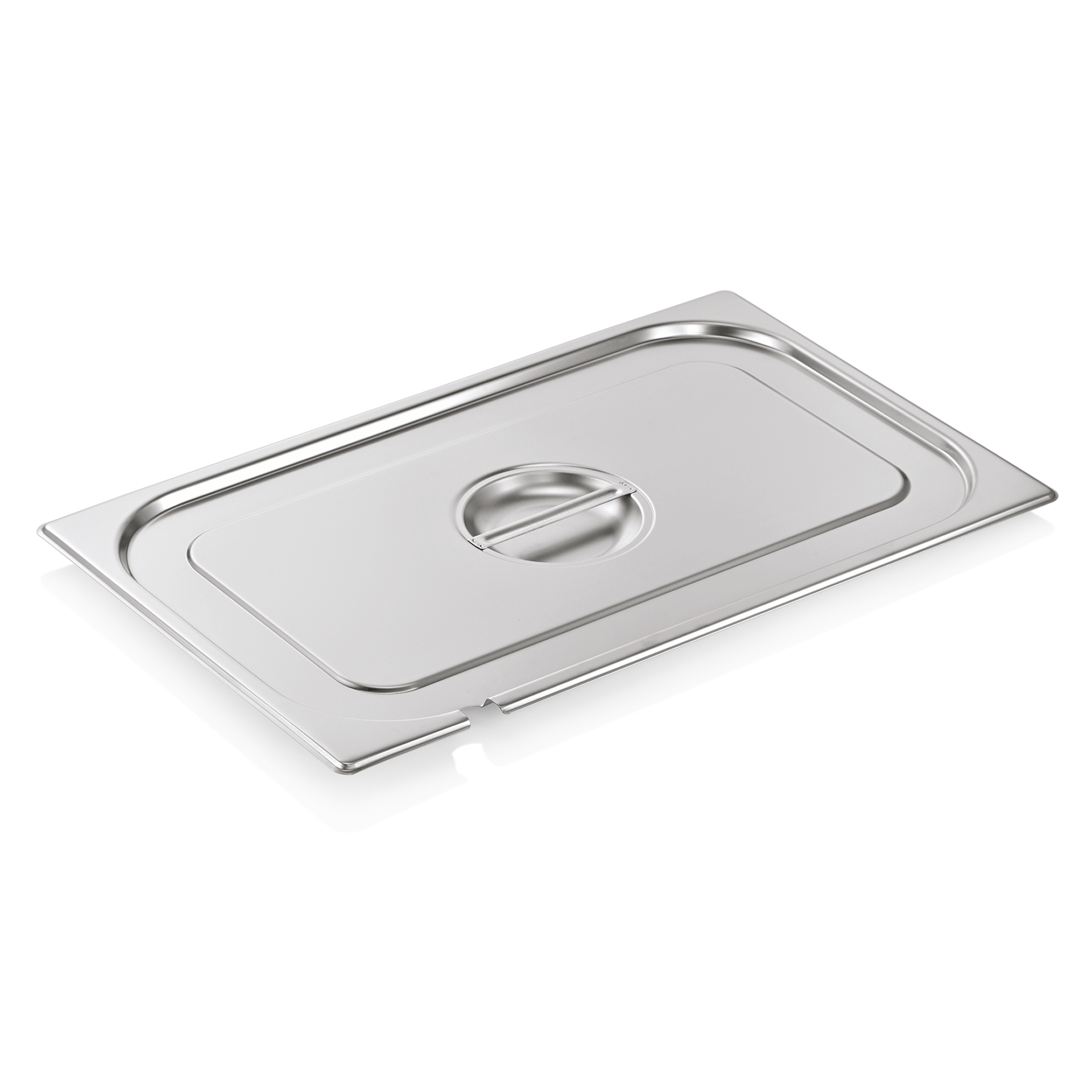 GN 1/1 lid, with spoon recess, CNS 18/8 (GN SELECT series) GN 1/1 lid, with spoon recess, CNS 18/8 (GN SELECT series)