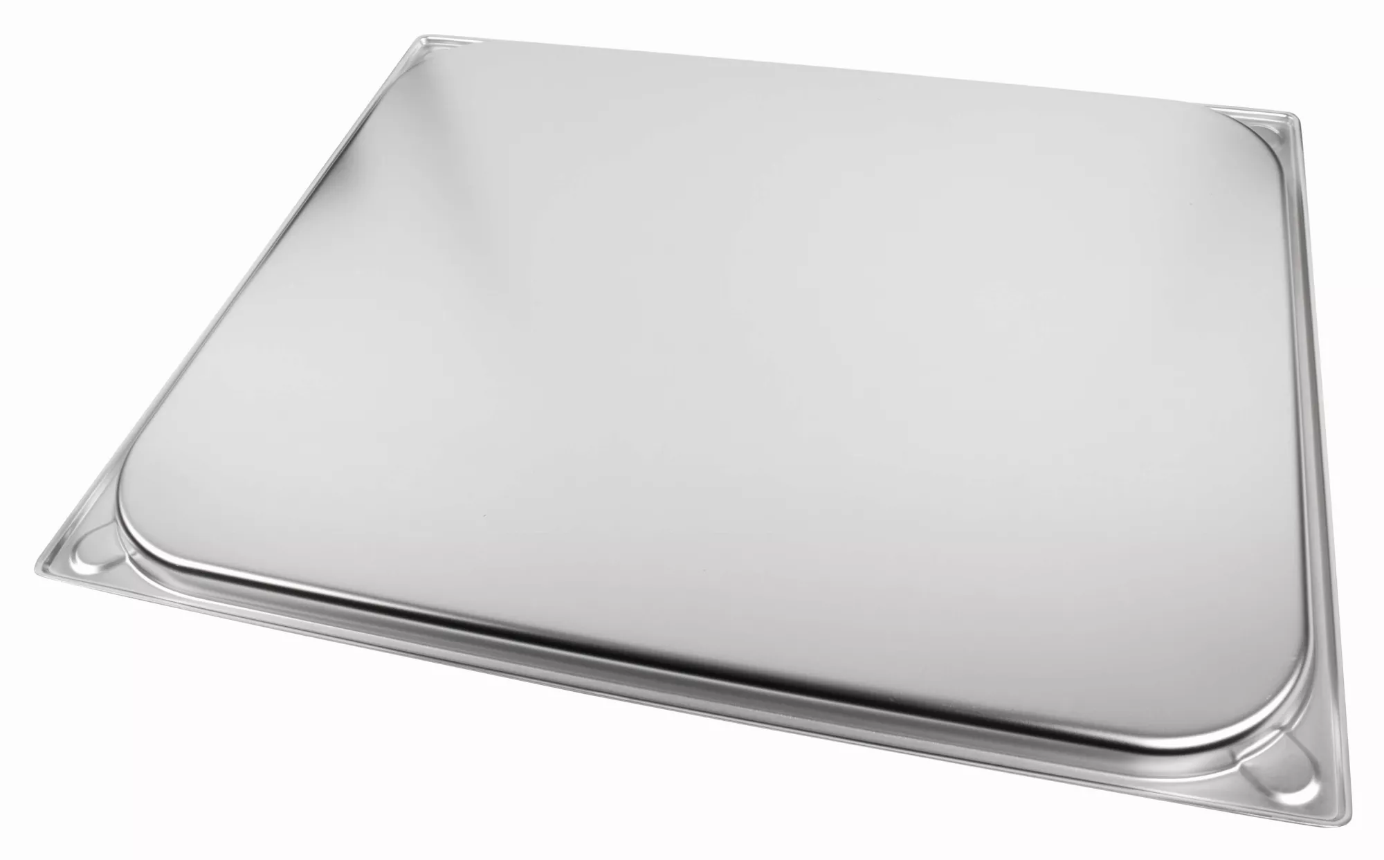 Gastronomy-standard tray 20mm depth - stainless steel (GN 2/1) Gastronomy-standard tray 20mm depth - stainless steel (GN 2/1)