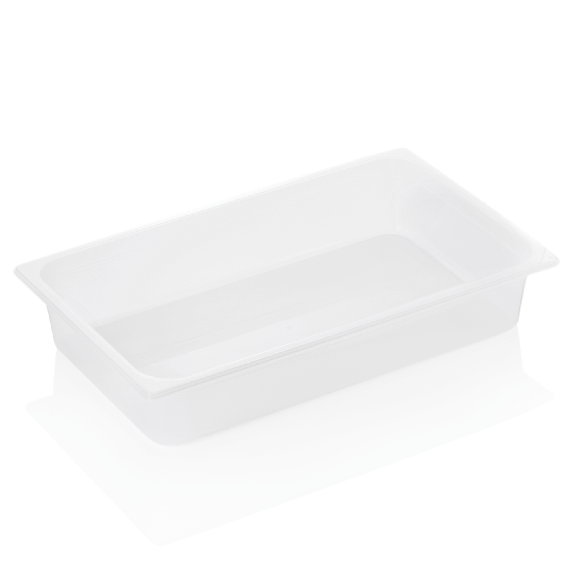 GN 1/1 container with scale, polypropylene - H 10cm (GN 89 series)