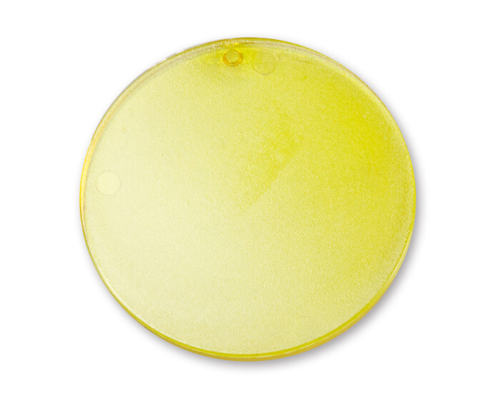Tokens - 2,5 x 38mm (1000Stk.) clear yellow