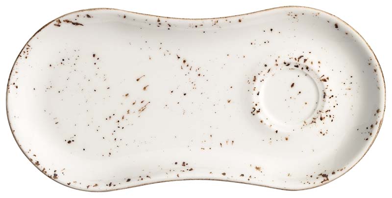 Bonna Grain Gourmet Set plate 25x12cm cream - 12 pcs.