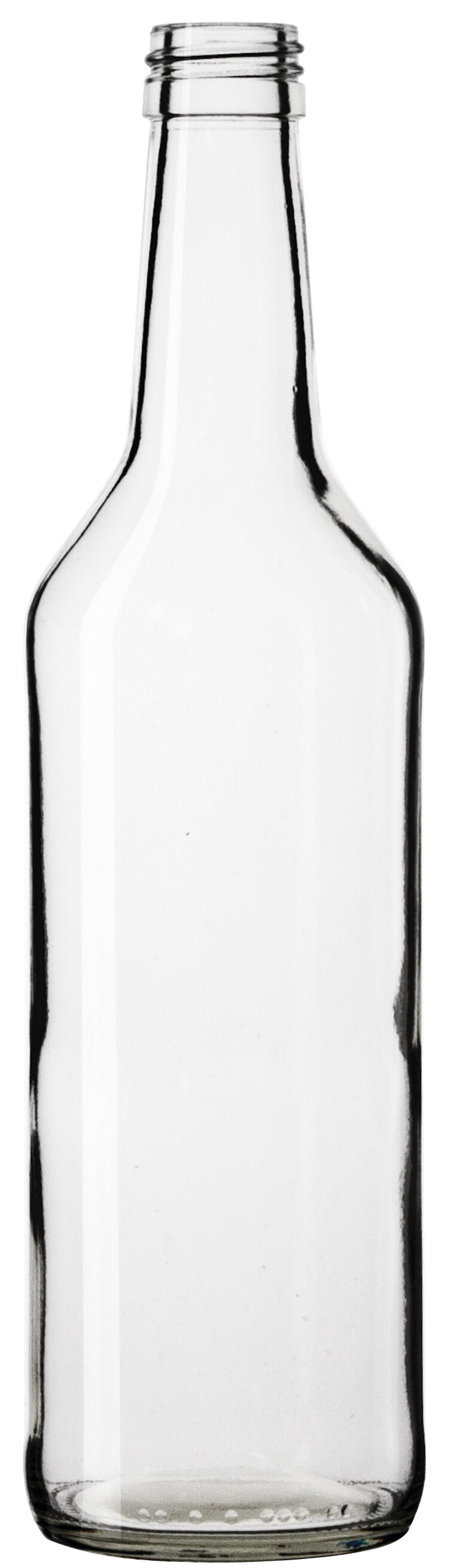 Glass bottle, clear - 500ml