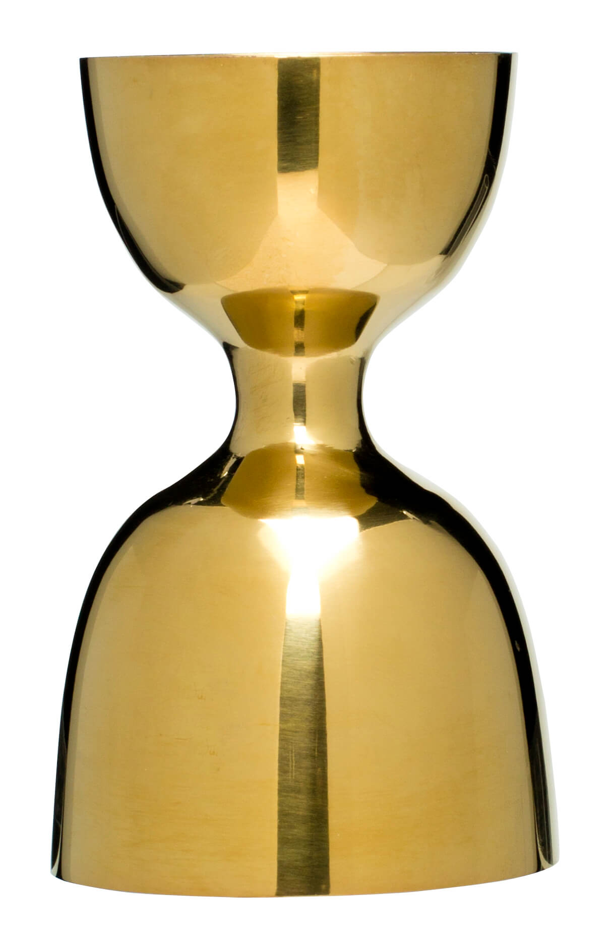 Bell jigger, gold look - stainless steel (30/60ml)
