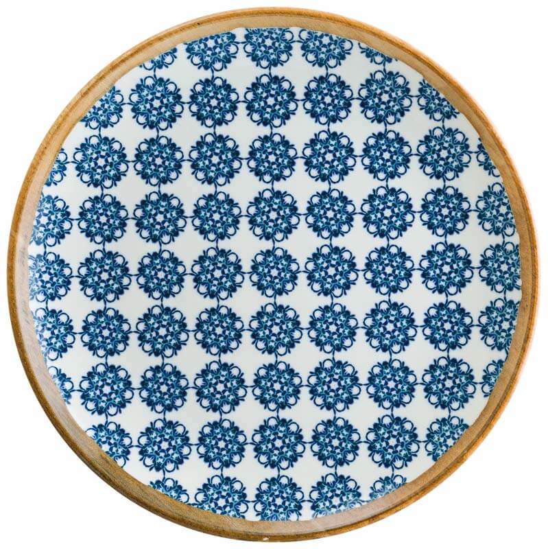 Bonna Lotus Gourmet Plate 30cm blue - 6 pcs. Bonna Lotus Gourmet Plate 30cm blue - 6 pcs.