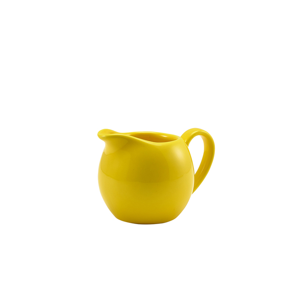 Jug porcelain yellow – 140 ml (6 pcs.)