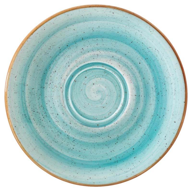 Bonna Aura Aqua Gourmet Multi purpose saucer 16cm turquoise - 6 pcs. Bonna Aura Aqua Gourmet Multi purpose saucer 16cm turquoise - 6 pcs.