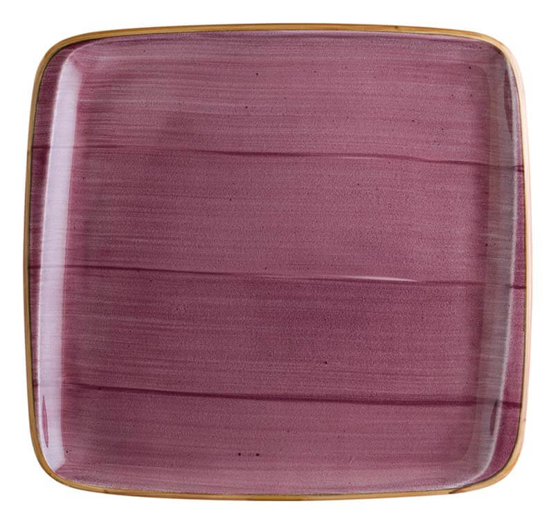 Bonna Aura Blackberry Moove plate 27x25cm purple - 6 pcs. Bonna Aura Blackberry Moove plate 27x25cm purple - 6 pcs.