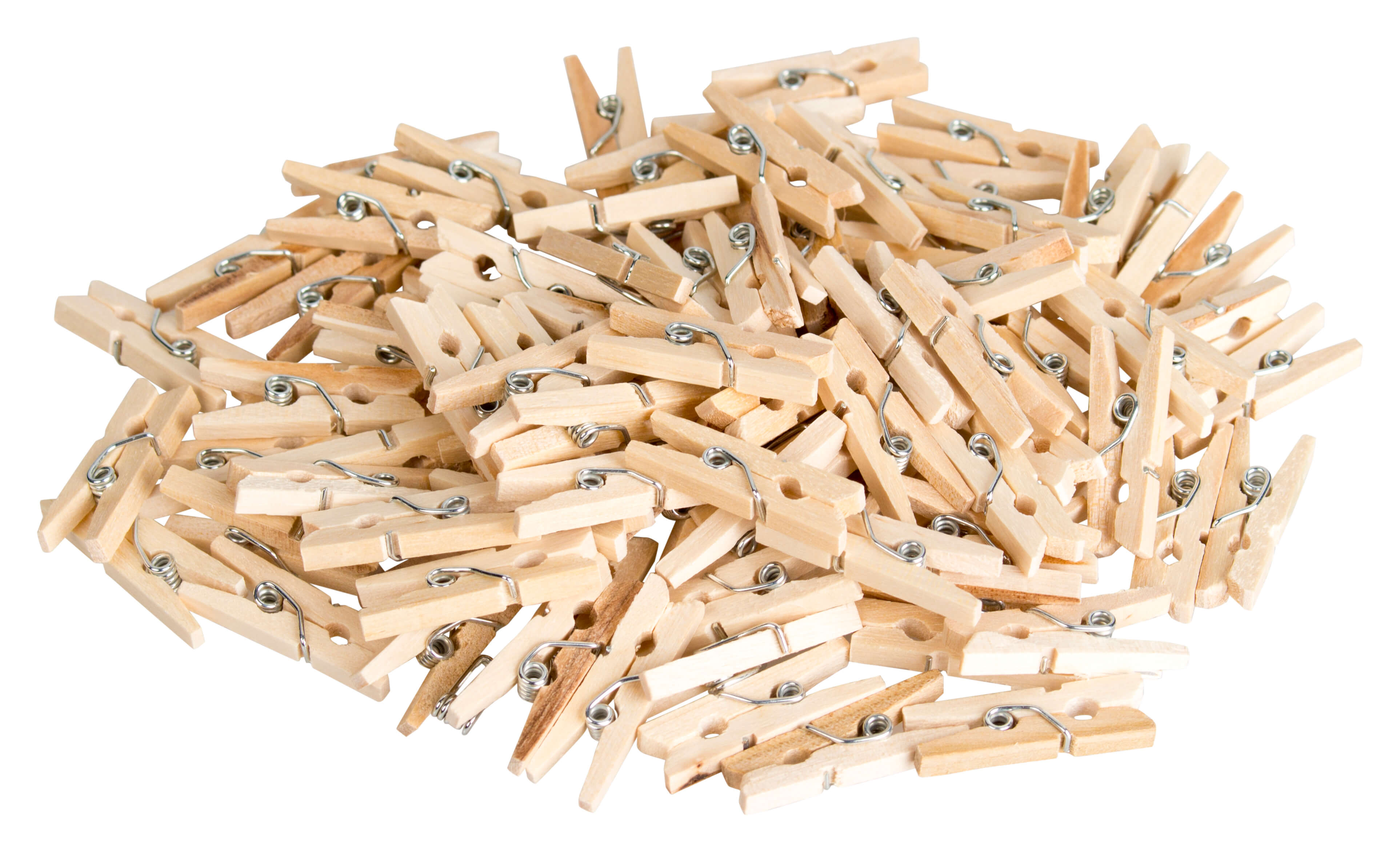 Mini clothes pins - 25mm (100 pcs.)