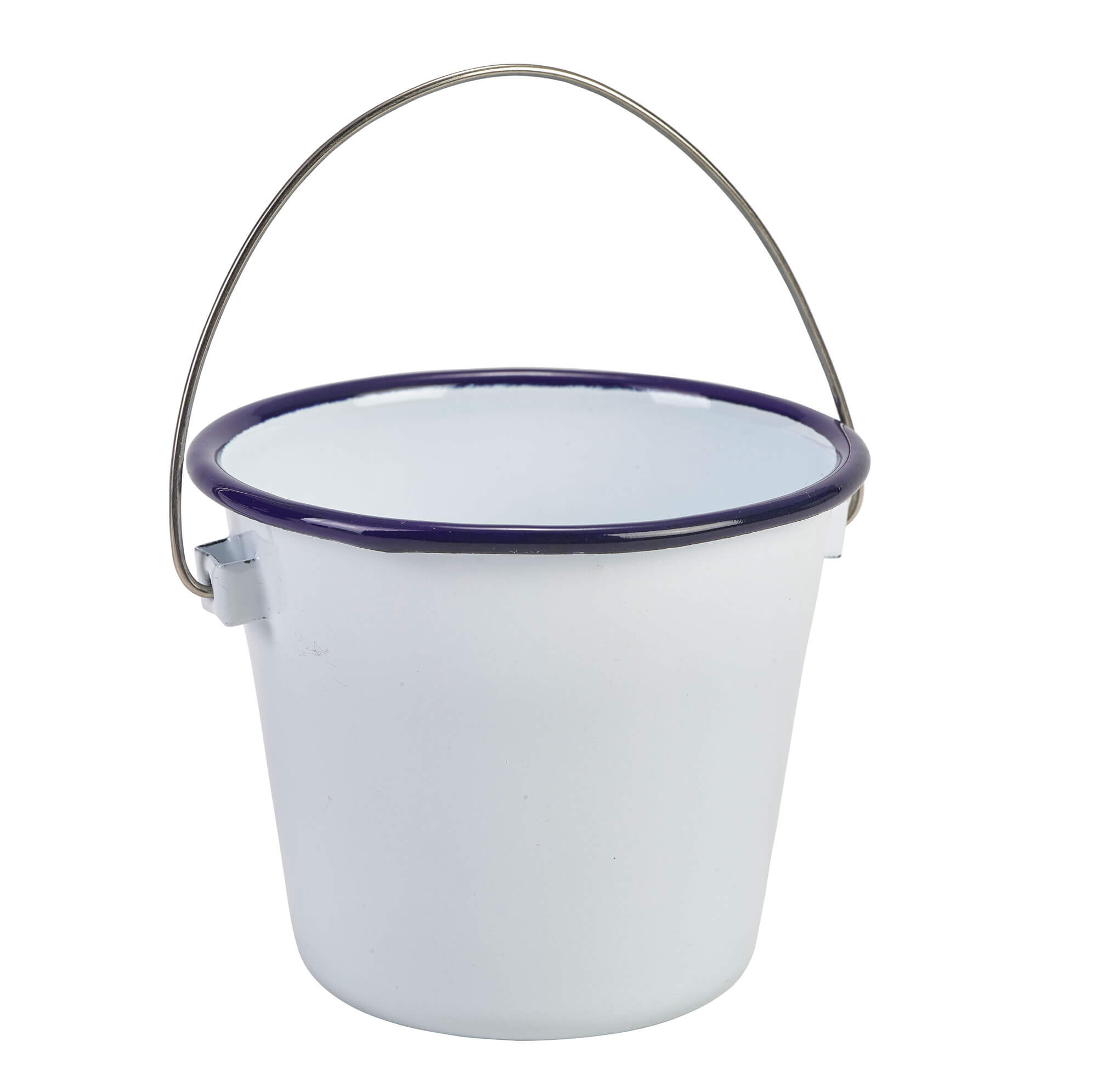 Enamel bucket, white - 500ml