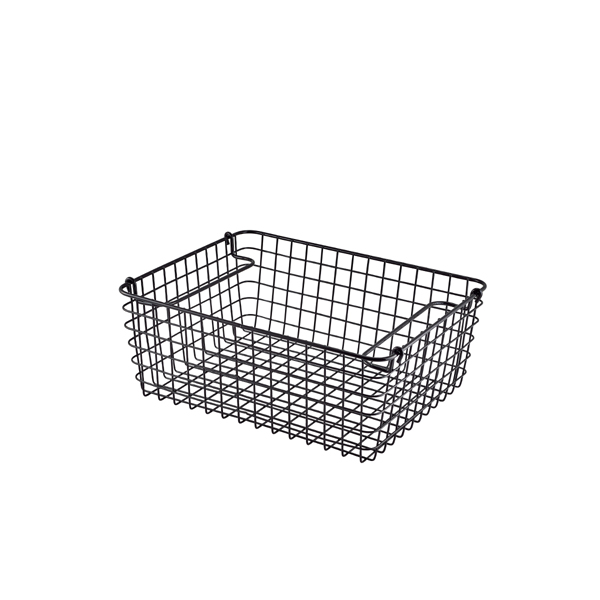 GN 1/2 Display basket, wire - black