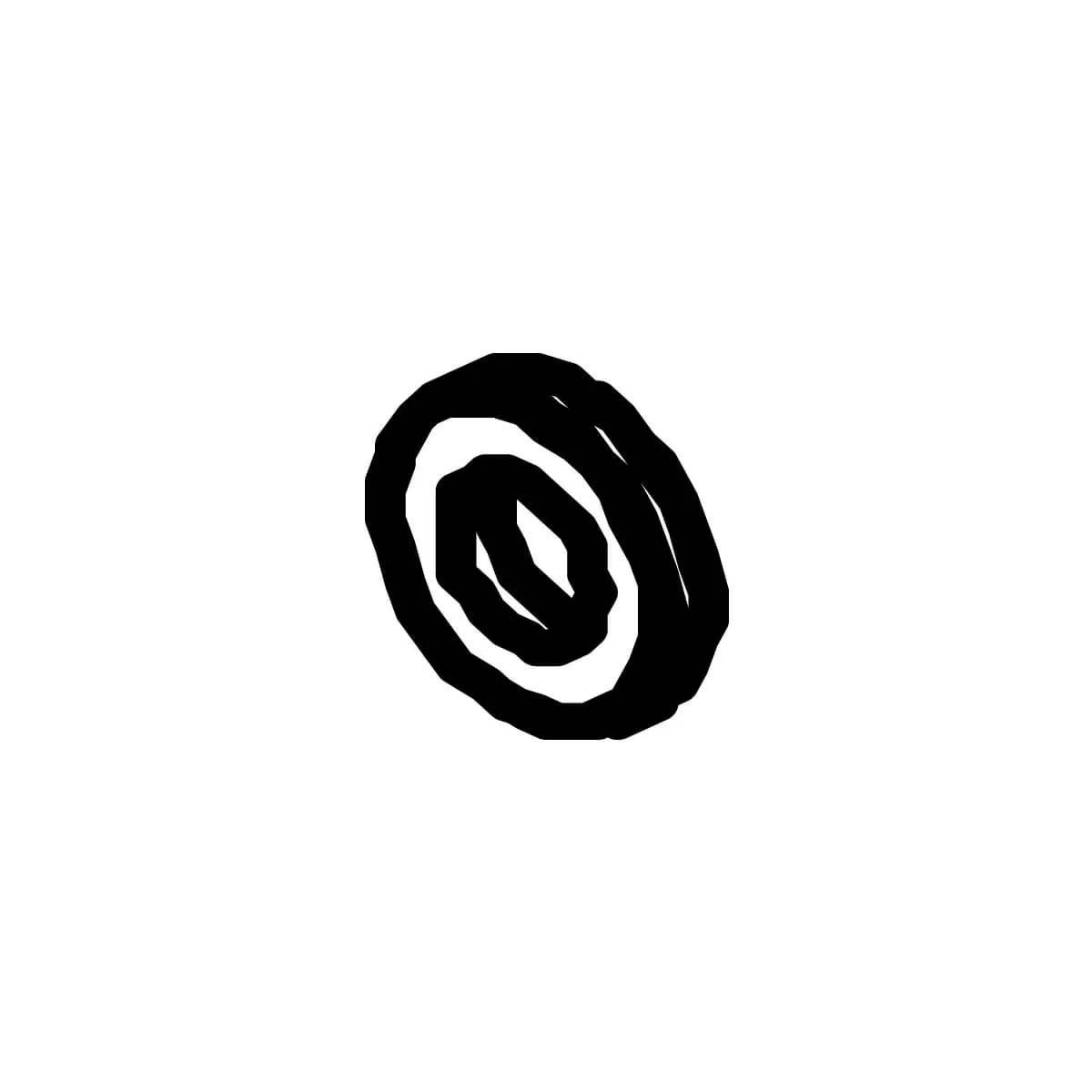 09154 - Santos #9 - Washer 4 x 14 Zn 09154 - Santos #9 - Washer 4 x 14 Zn