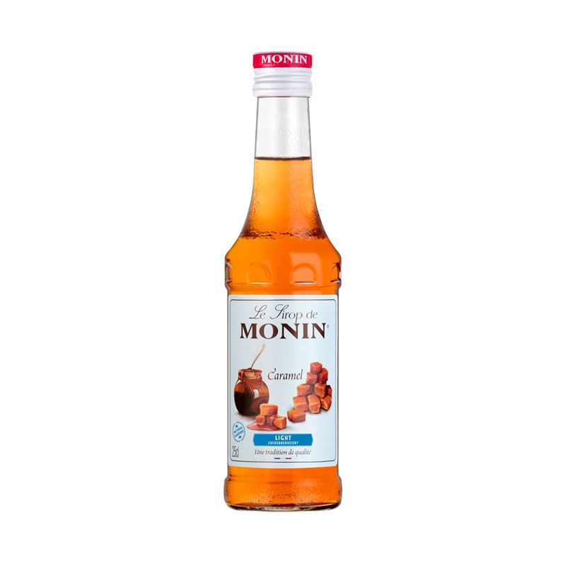Caramel sugar free (light) - Monin Syrup mini (0,25l) Caramel sugar free (light) - Monin Syrup mini (0,25l)
