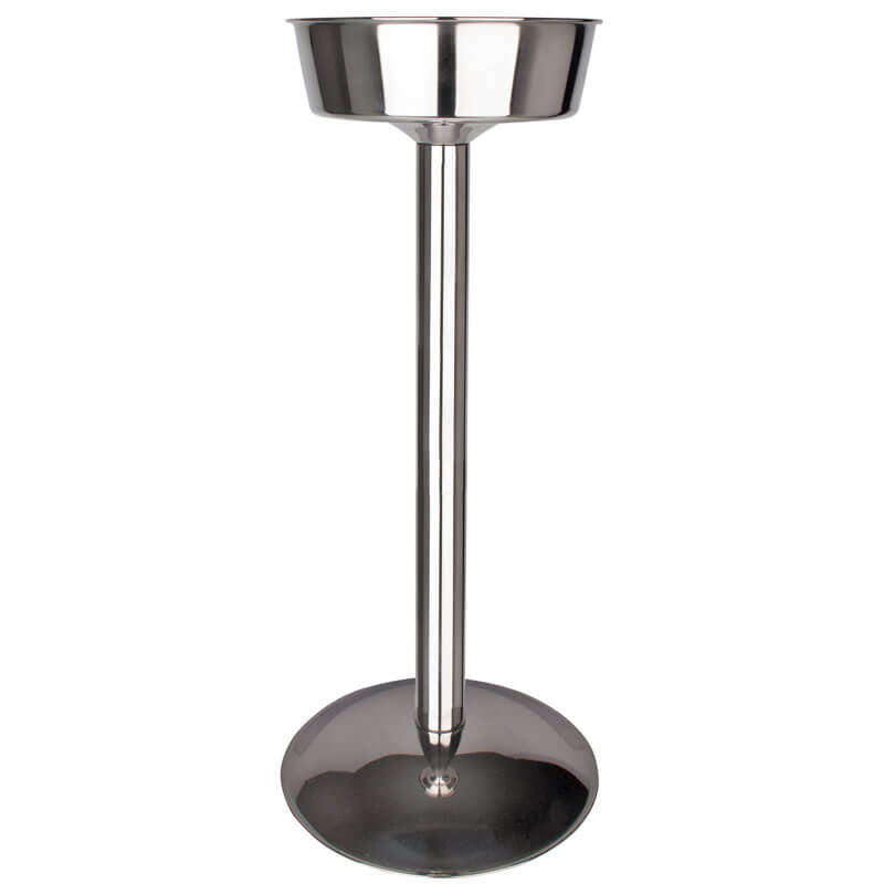 Stand for bottle cooler/ wine cooler, stainless steel - medium height Stand for bottle cooler/ wine cooler, stainless steel - medium height