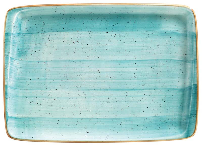 Bonna Aura Aqua Moove plate 23x16cm turquoise - 12 pcs. Bonna Aura Aqua Moove plate 23x16cm turquoise - 12 pcs.