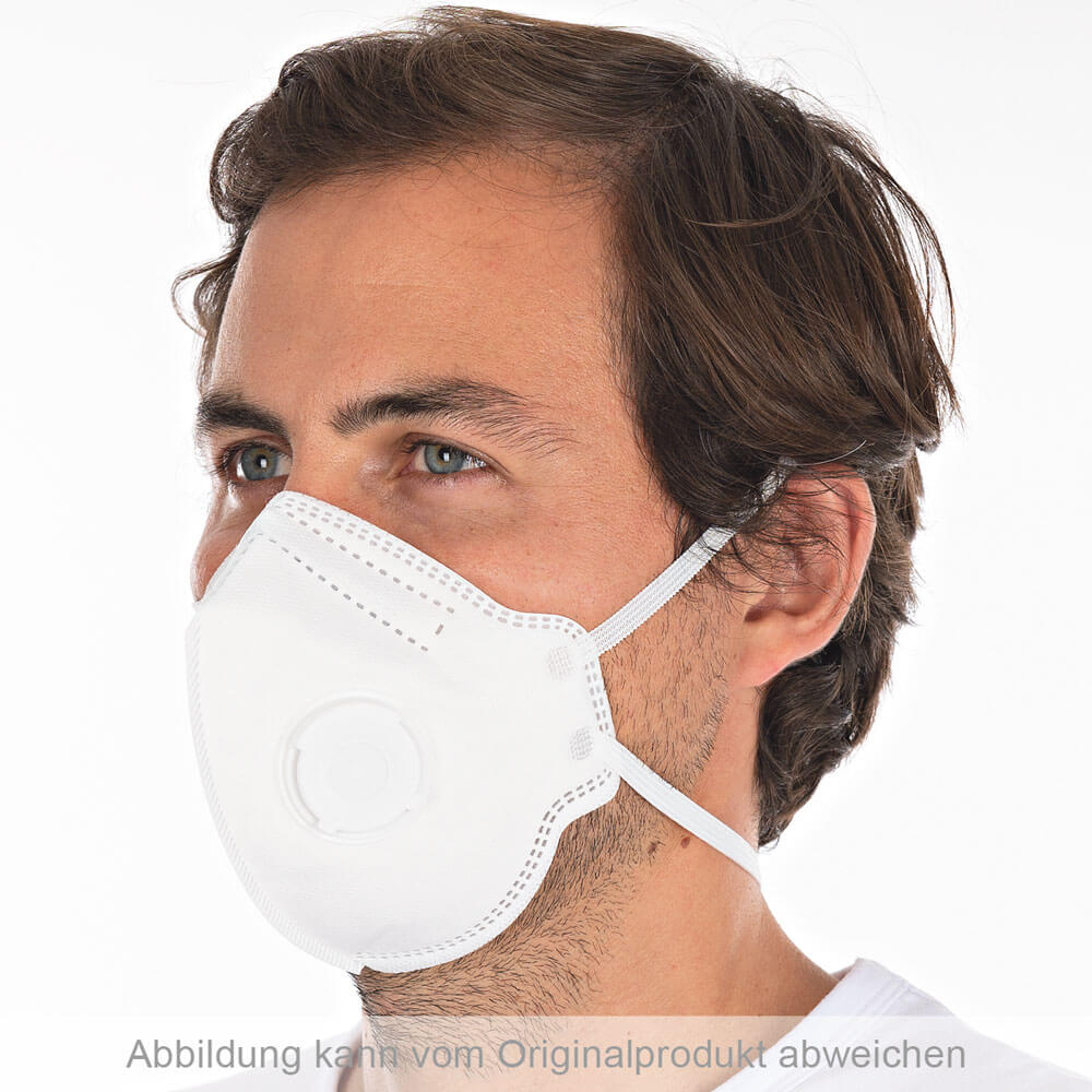 Face mask with valve - FFP2 NR (10 pcs.)