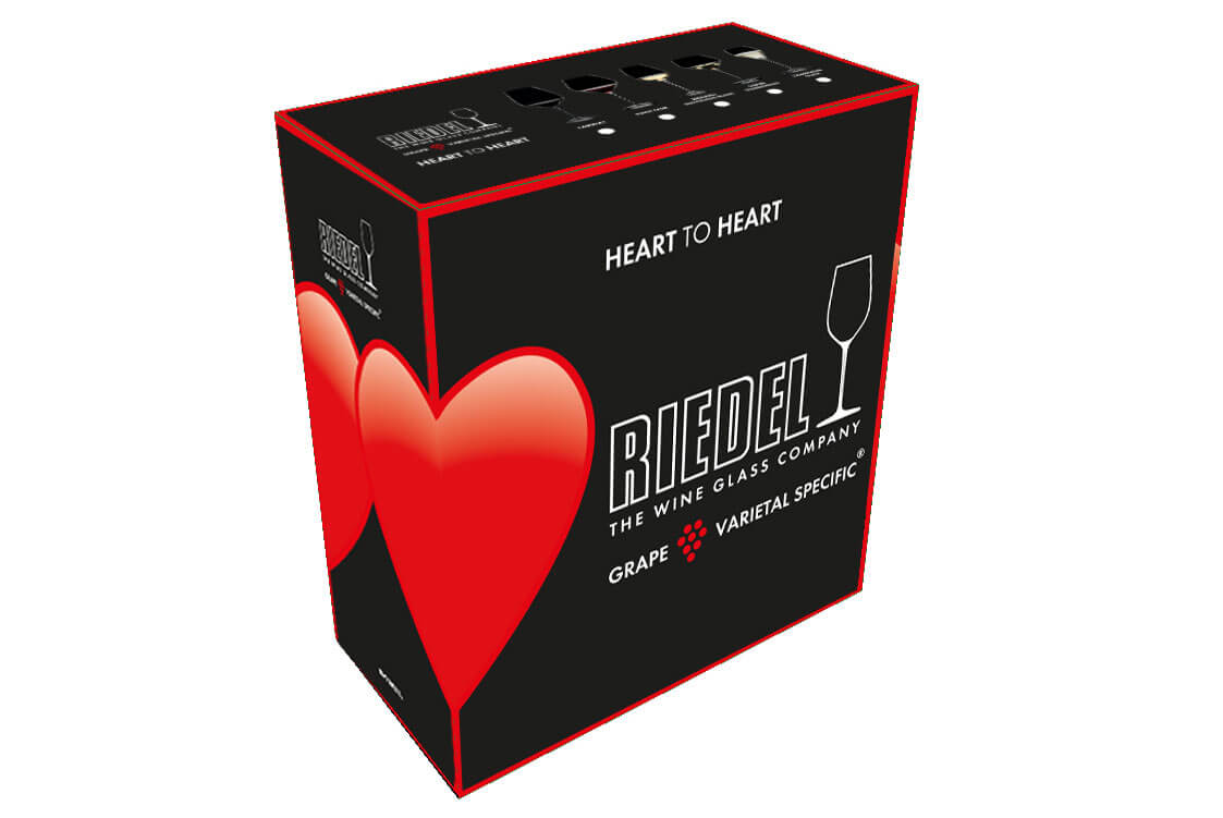 Champagne glass Heart to Heart, Riedel - 305ml (2 pcs.)